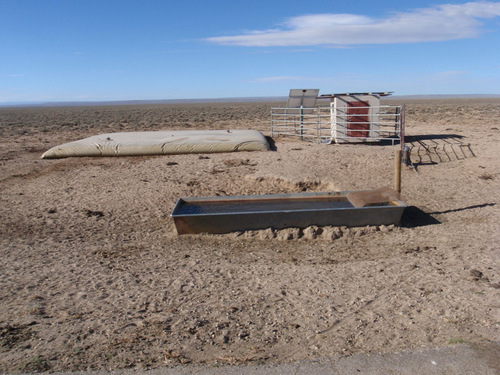 Livestock Water Tank and Water Bladder.
